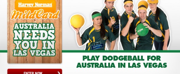 Harvey Norman Dodgeball competition